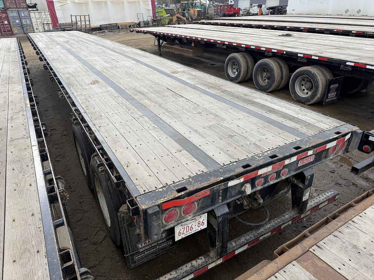 Used 2012 Great Dane 53' Tandem Flat Deck/Highboy Flatbed