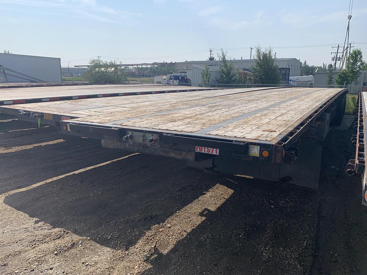 Used 2012 Lode King 53' Tridem Flat Deck/Highboy