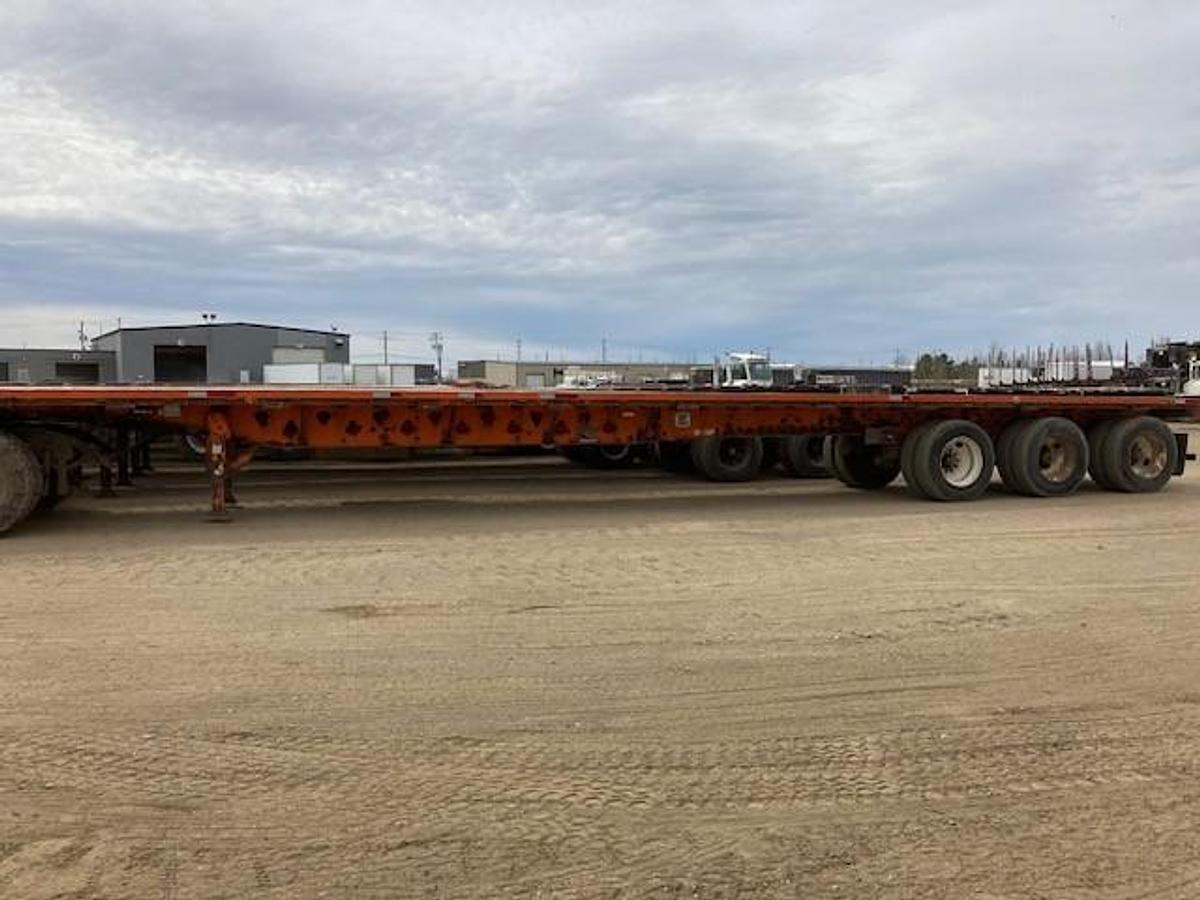 Used 2013 Manac 53’ Tridem Flat Deck - #FD1453