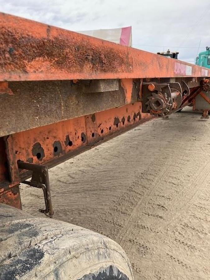Used 2012 Manac 53' Tridem Flat Deck/Highboy - #FD1458