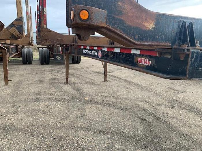 Used 2016 Cross Country Tridem Hay Rack Logging Trailer