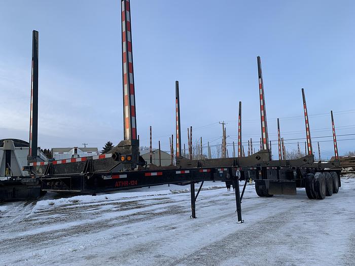 Used 2016 Cross Country Tridem Hayrack Logging Trailer