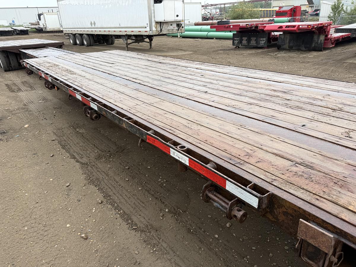 Used 2012 Manac 53' Step Deck Extendable/Trombone