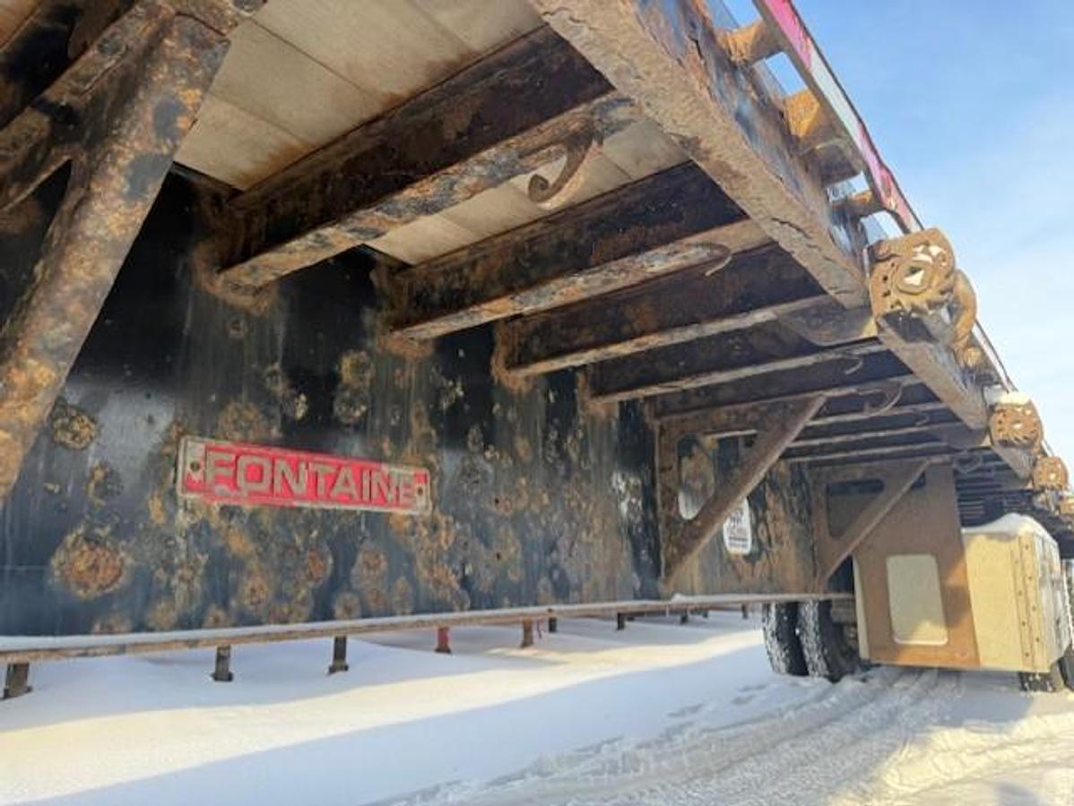 Used 2013 Fontaine 53' Tridem Flat Deck/Highboy