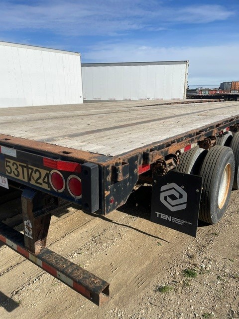 Used 2014 Great Dane 53' Tridem Flat Deck/Highboy