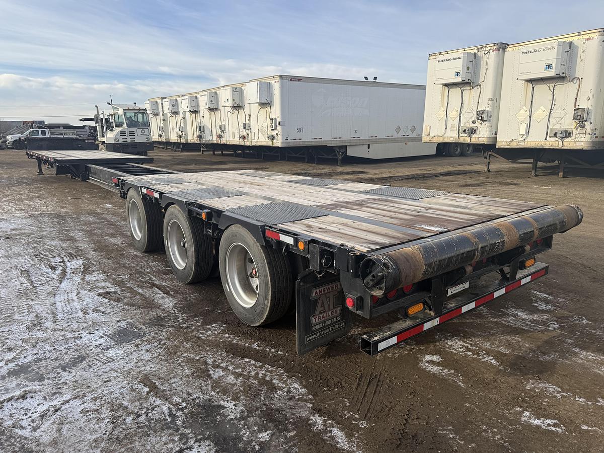 Used 2011 Manac 53' Tridem Extendable/Trombone Step Deck