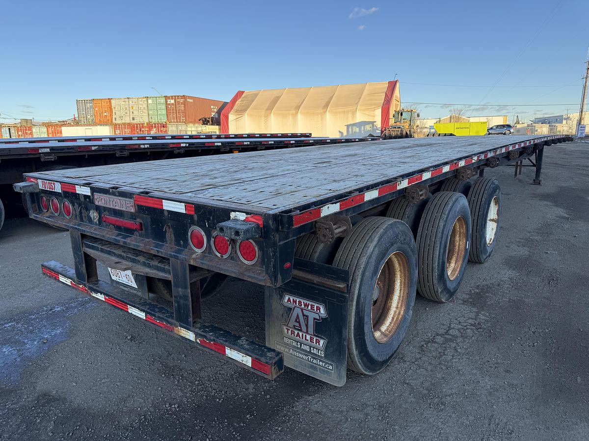 Used 2014 Fontaine 53' Tridem Flat Deck/Highboy