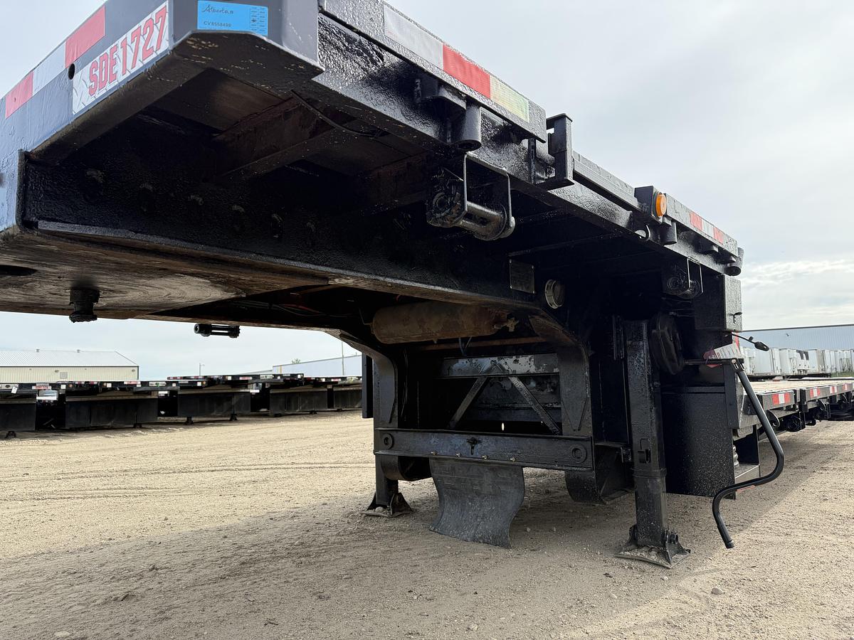 Used 2013 Manac 53' Tridem Extendable/Trombone Step Deck