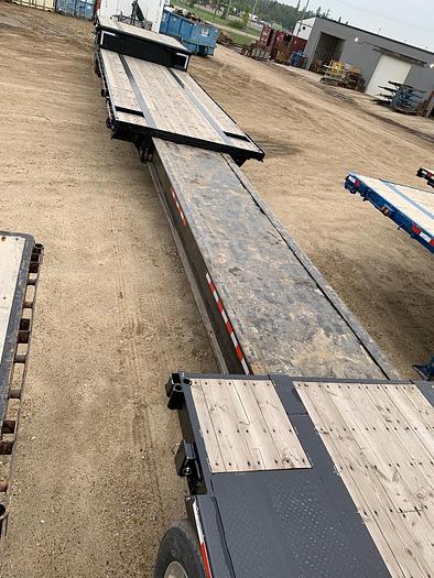 Used 2012 Manac Tridem Trombone Step Deck