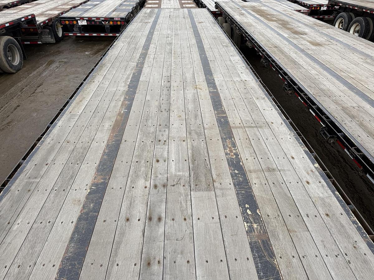 Used 2012 Great Dane 53' Tandem Flat Deck/Highboy Flatbed