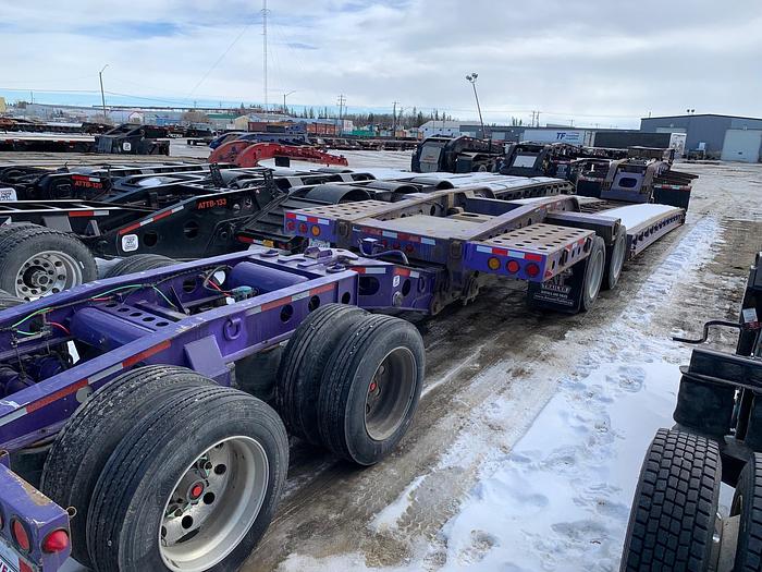 Used 2010 Gerry's Gerrys Tandem Lowboy / Lowbed Hydraulic RGN w/ Tandem Booster