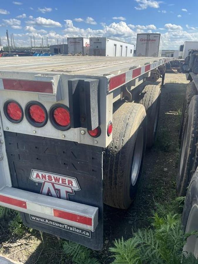 Used 2007 Wilson 48' Tandem Flat Deck/Highboy Steel/Aluminum Combo - #FD1610
