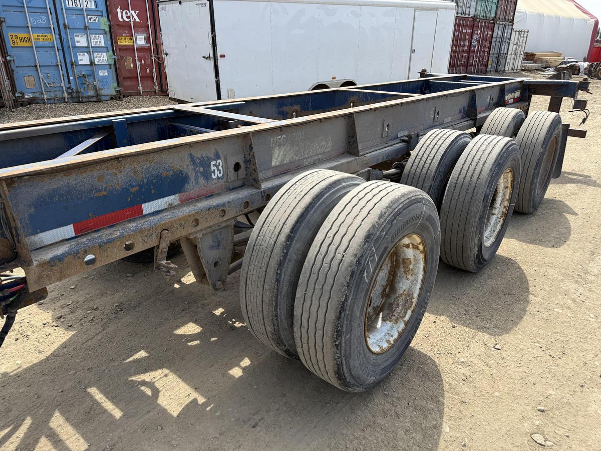 Used 2005 MAXAT 40' Tridem Extendable/Trombone Container Chassis