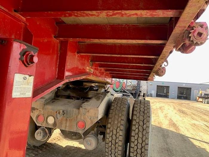 Used 2017 Manac 53' Tridem Extendable/Trombone Flat Deck