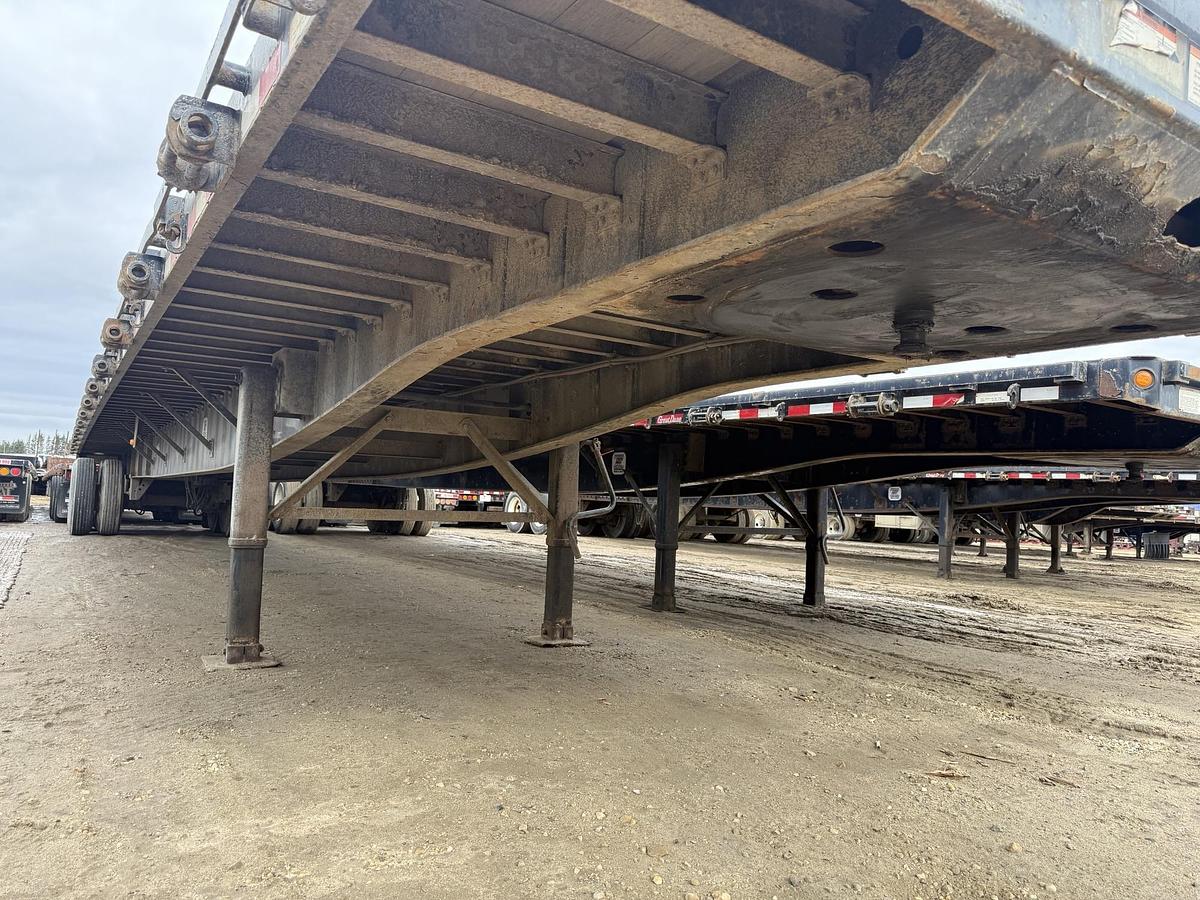 Used 2012 Great Dane 53' Tandem Flat Deck/Highboy Flatbed