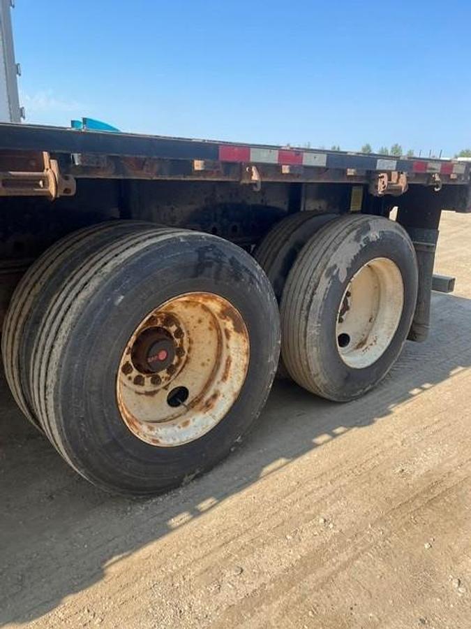 Used 2014 Manac 53' Tridem Flat Deck/Highboy