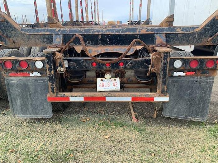 Used 2017 Peak Tridem Hay Rack Logging Trailer