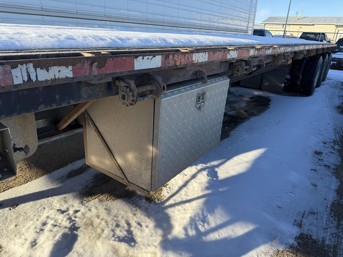 Used 2013 Cancade 53' Tridem Flat Deck/Highboy - #FD1004