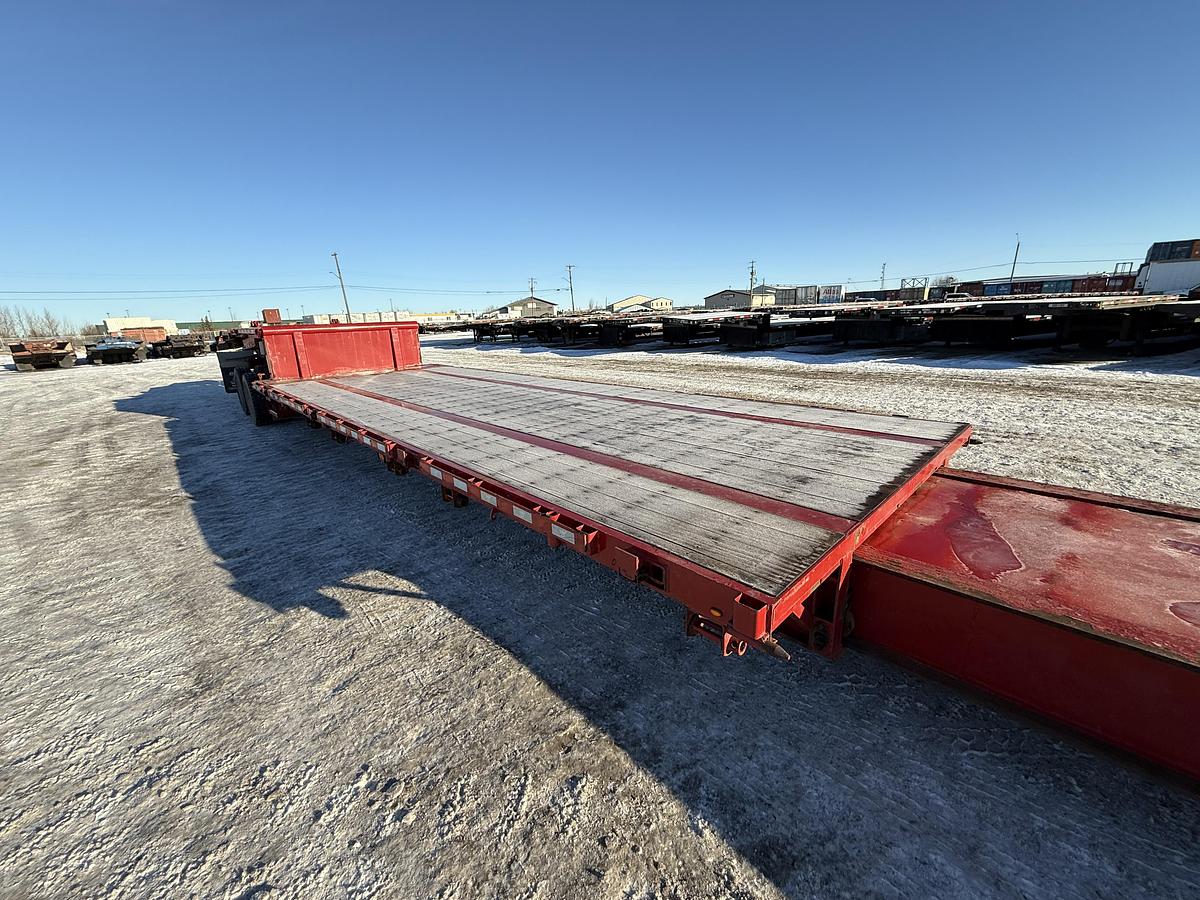 Used 2016 Manac 53' Step Deck Extendable/Trombone