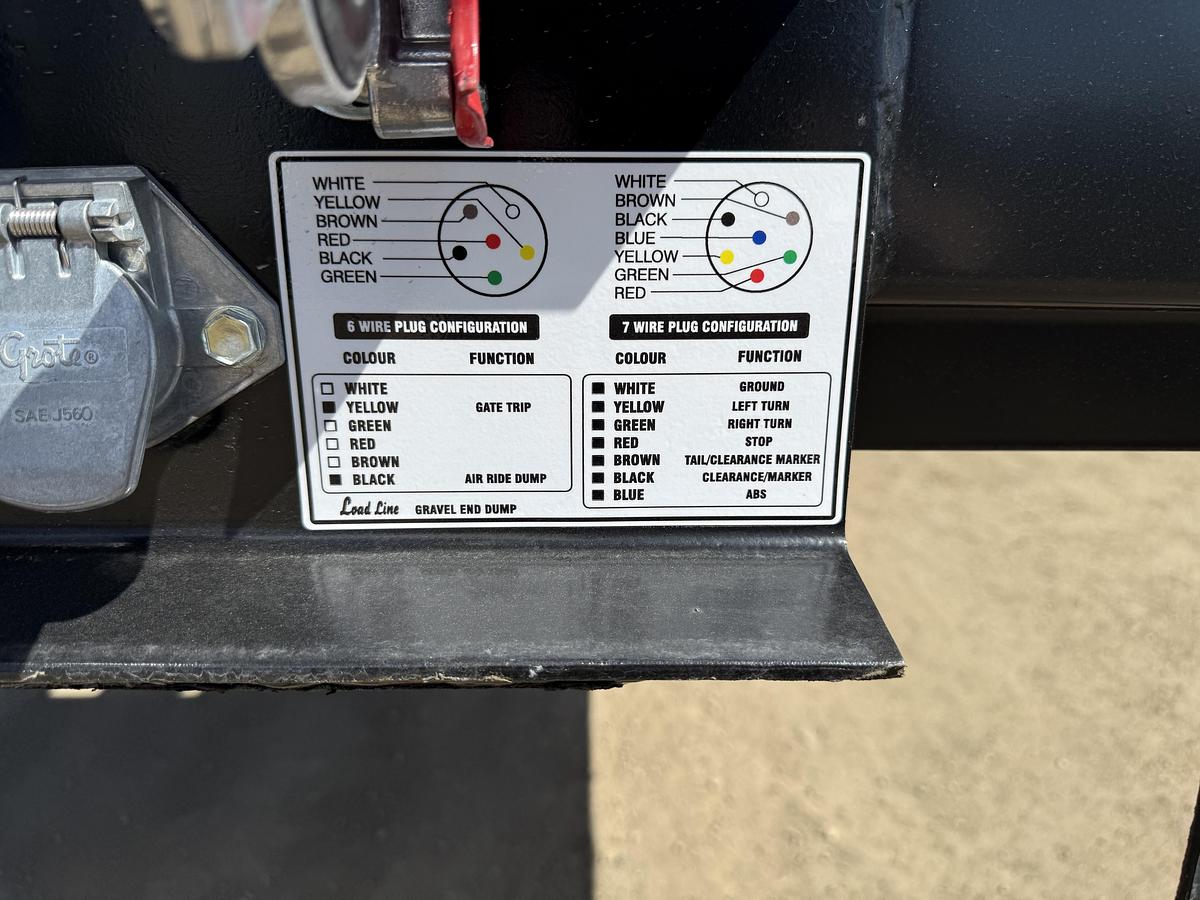 2025 Load Line 35' Tridem End Dump