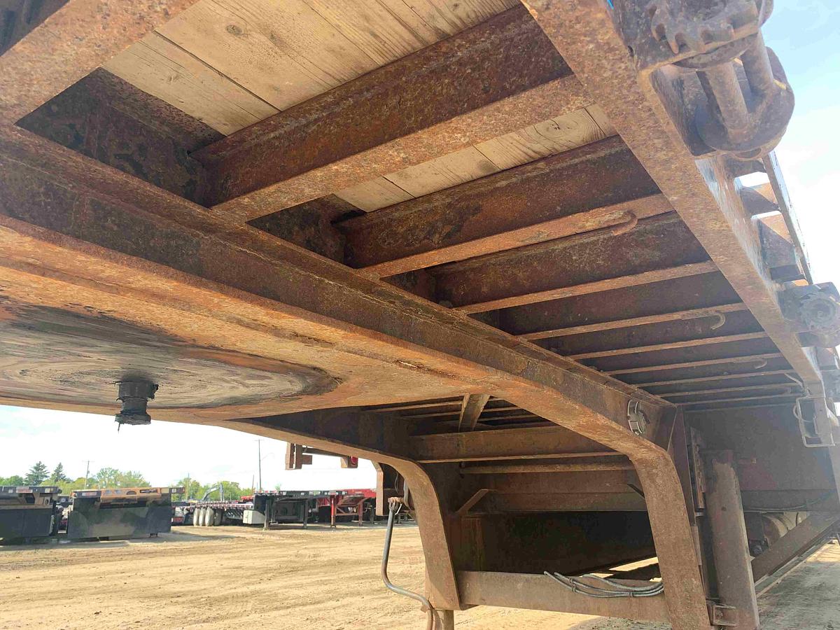 Used 2009 Thru-Way 53' Step Deck Extendable/Trombone