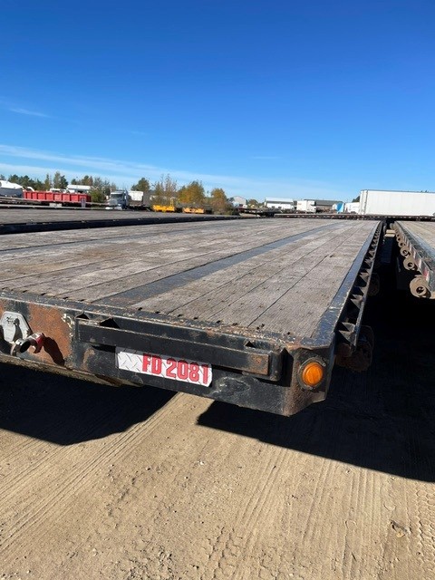 Used 2014 Great Dane 53' Tandem Flat Deck/Highboy Flatbed