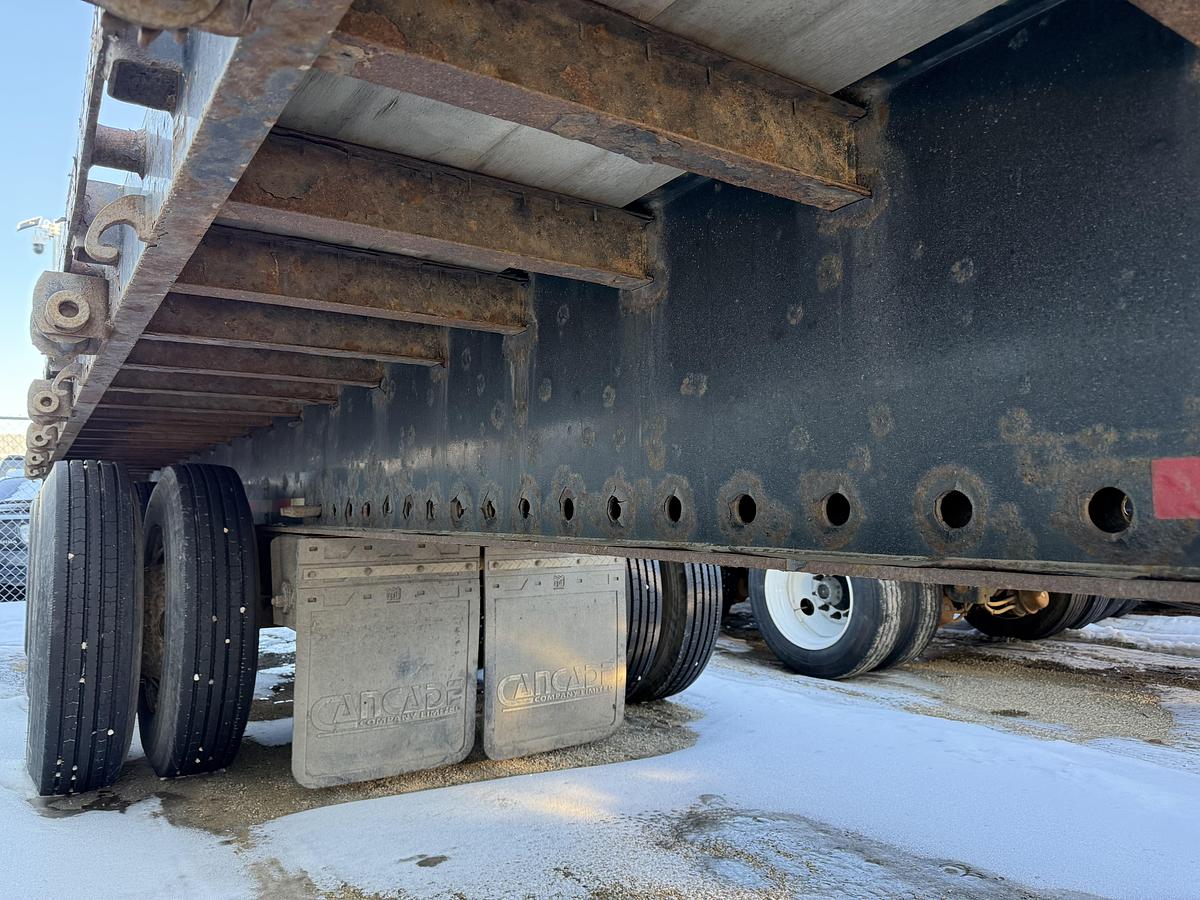 Used 2013 Cancade 53' Tridem Flat Deck/Highboy - #FD1004