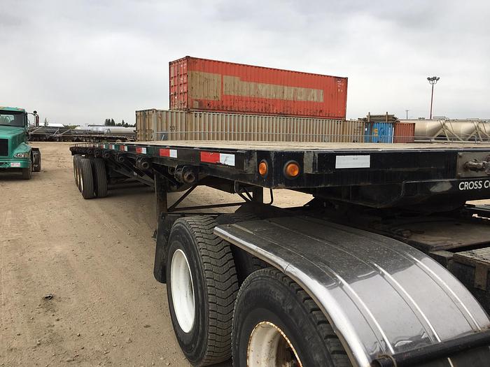 Used 2016 Cross Country 53' Tridem Flat Deck/Highboy