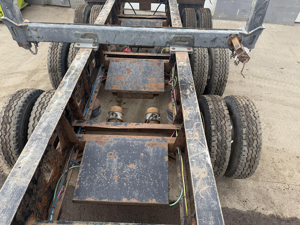 Used 2016 Deloupe Tridem Hay Rack Logging Trailer