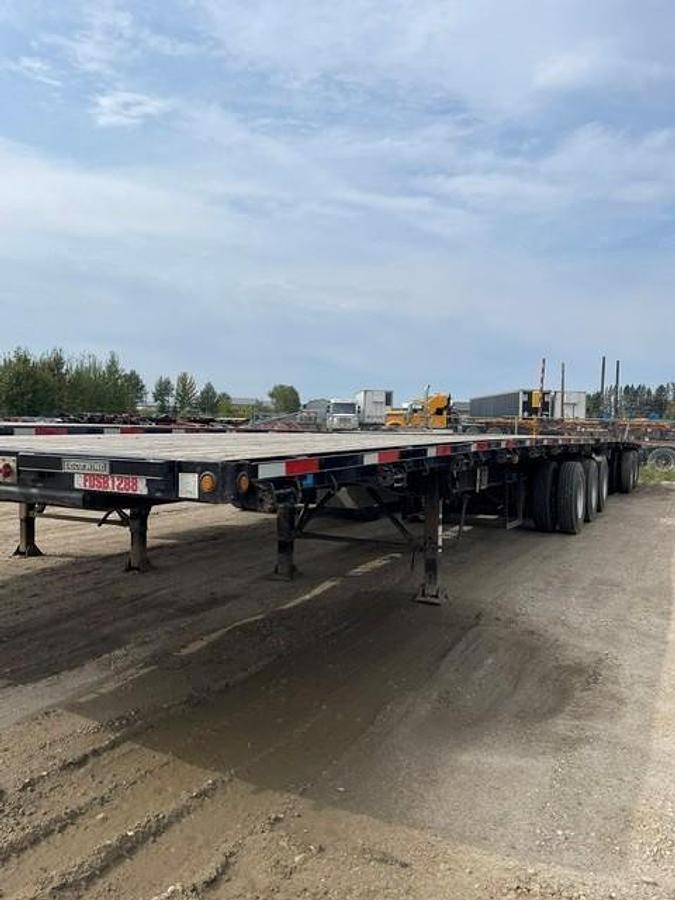 Used 2023 Lode King Super B Flat Deck Trailer - #FDSB1288/1289