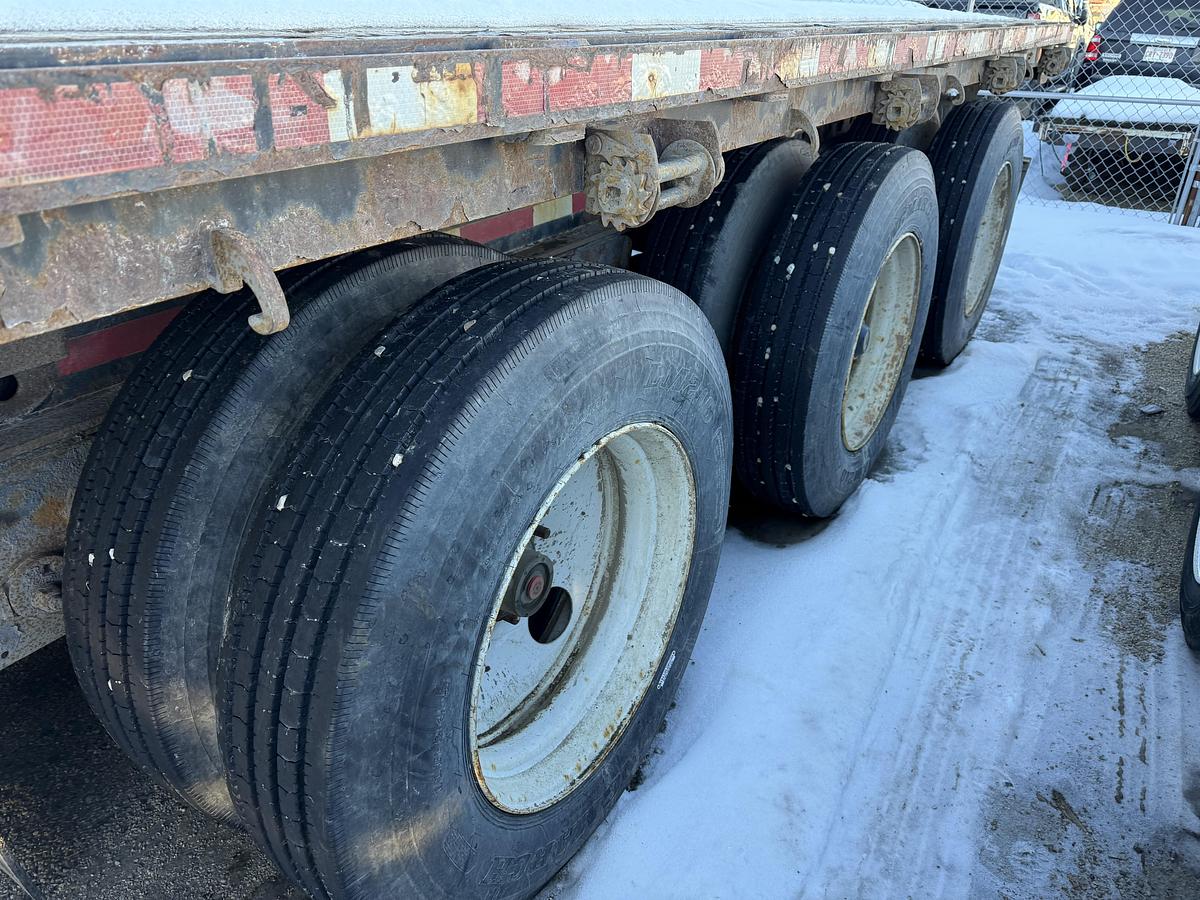 Used 2013 Cancade 53' Tridem Flat Deck/Highboy - #FD1004