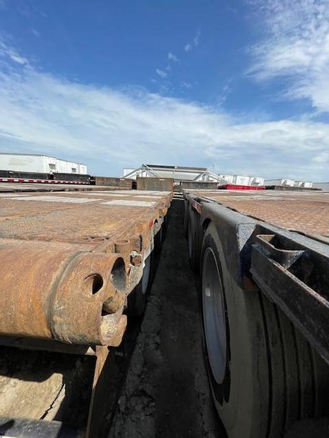 Used 2016 Manac 53' Tridem Extendable/Trombone Step Deck - #SDE1759