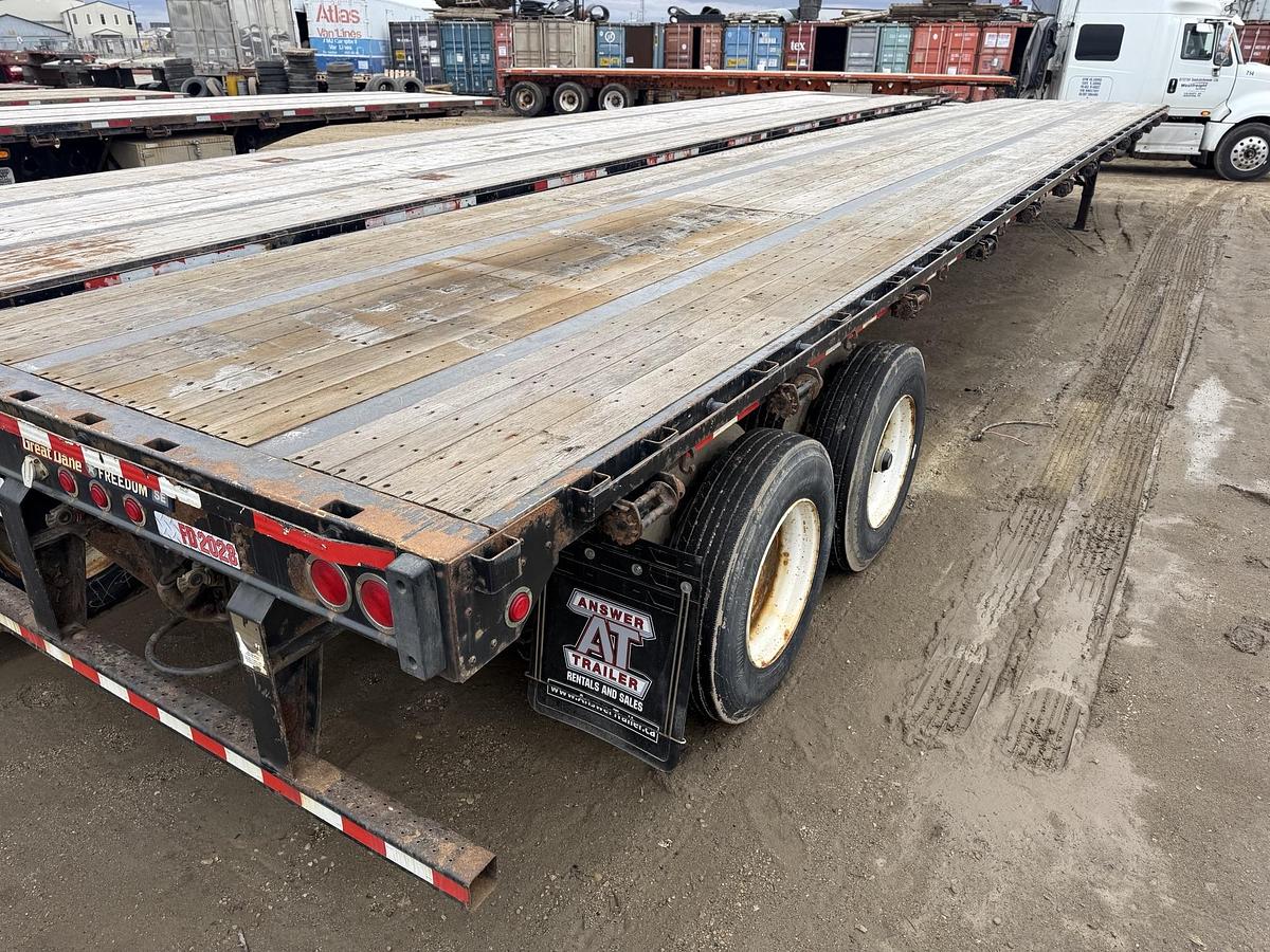 Used 2013 Great Dane 53' Tandem Flat Deck/Highboy Flatbed #FD2028