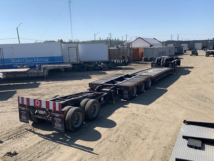 Used 2015 Gerry's 12 Wheel Hydraulic Low Bed Combination