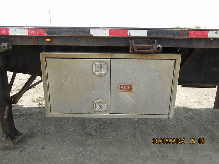 Used 2009 Fontaine 53' Tridem Flat Deck/Highboy