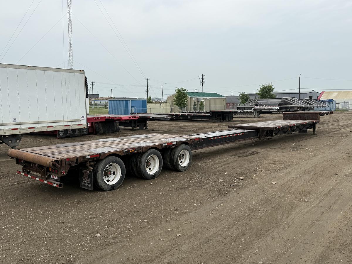 Used 2012 Manac 53' Step Deck Extendable/Trombone