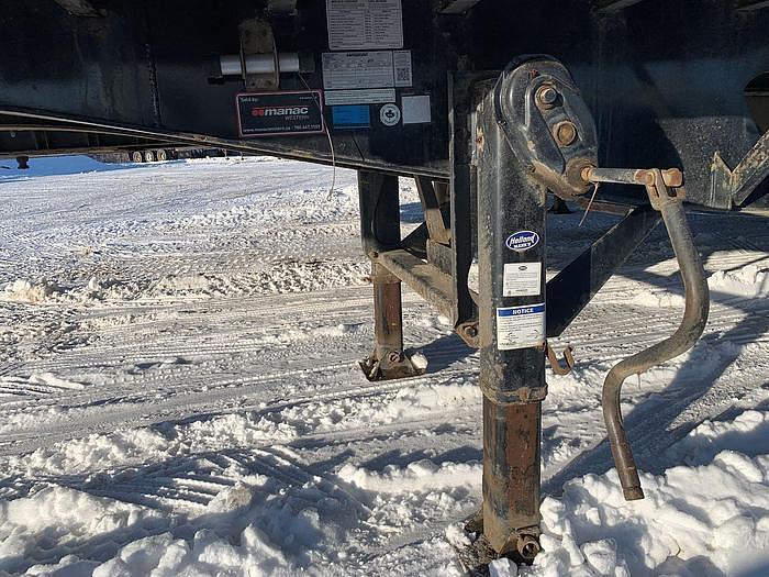 Used 2017 Manac 48' Tandem Flat Deck/Hiboy Flatbed