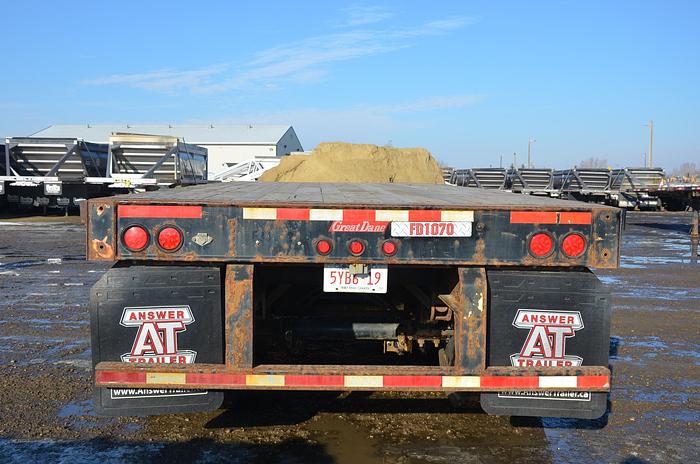 Used 2011 Great Dane 53' Tridem Flat Deck/Highboy