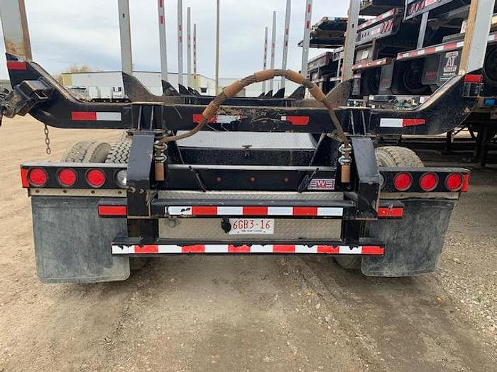 Used 2020 BWS Tridem Hay Rack Logging Trailer