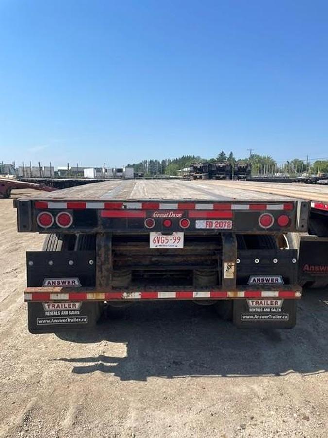 Used 2012 Great Dane 53' Tridem Flat Deck/Highboy