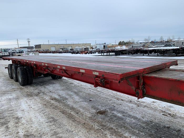 Used 2013 Manac Tridem Hi Boy Trailer - Trombone/Extendable