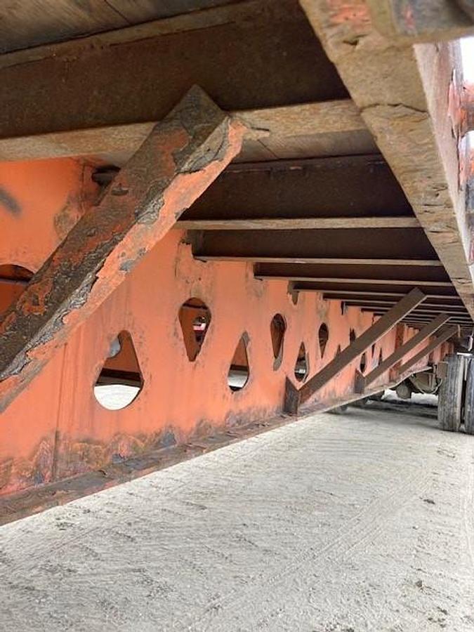 Used 2012 Manac 53' Tridem Flat Deck/Highboy - #FD1458