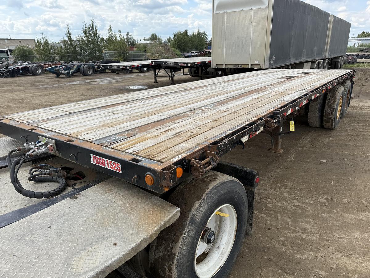 Used 2013 Doepker Flat Deck Super B Lead/Pup