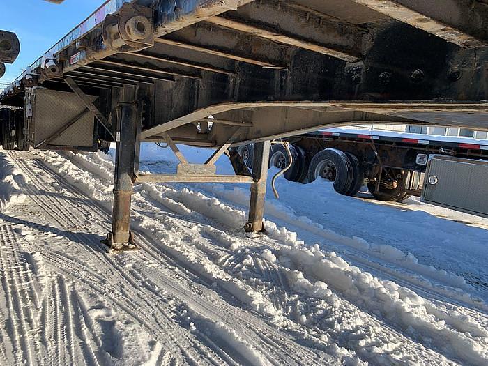 Used 2017 Manac 48' Tandem Flat Deck/Hiboy Flatbed