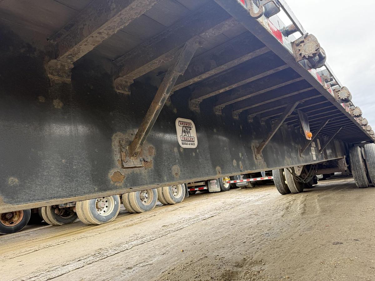 Used 2012 Great Dane 53' Tandem Flat Deck/Highboy Flatbed