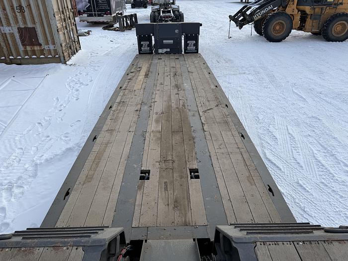 Used 2021 Brandt 12 Wheel Double Drop Low Bed