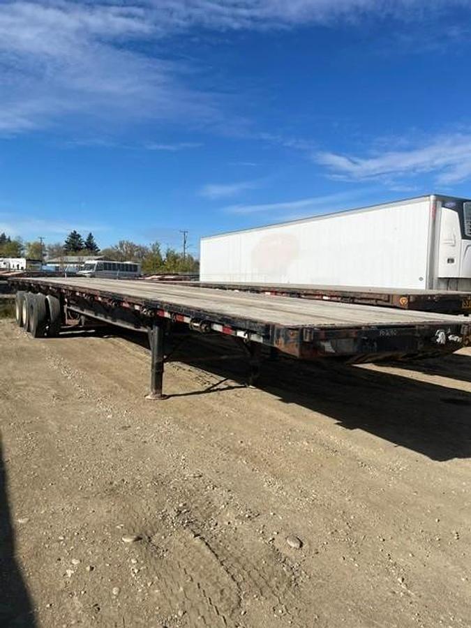 Used 2014 Great Dane 53' Tridem Flat Deck/Highboy
