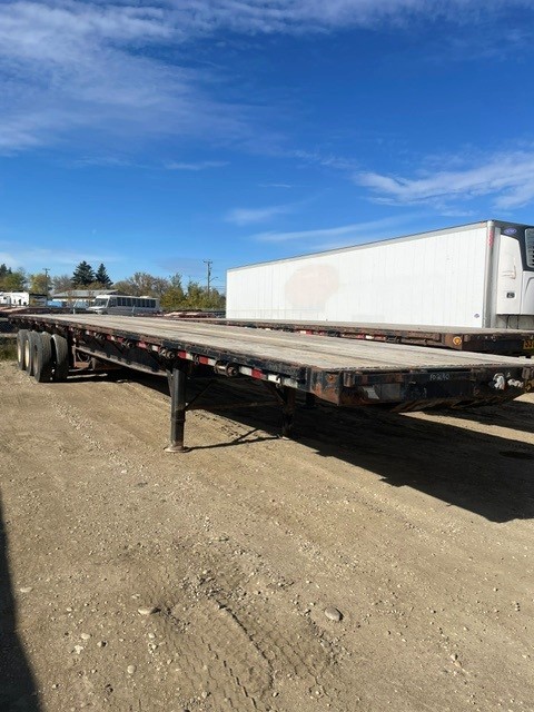 Used 2014 Great Dane 53' Tridem Flat Deck/Highboy