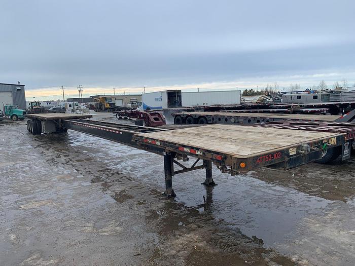 Used 2016 Manac Tridem Trombone Hi Boy Trailer - Extendable