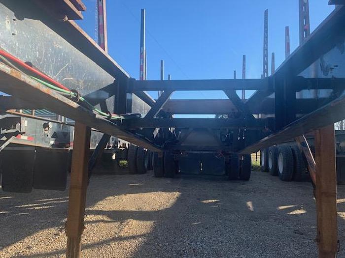 Used 2014 Doepker Tridem Hay Rack Logging Trailer